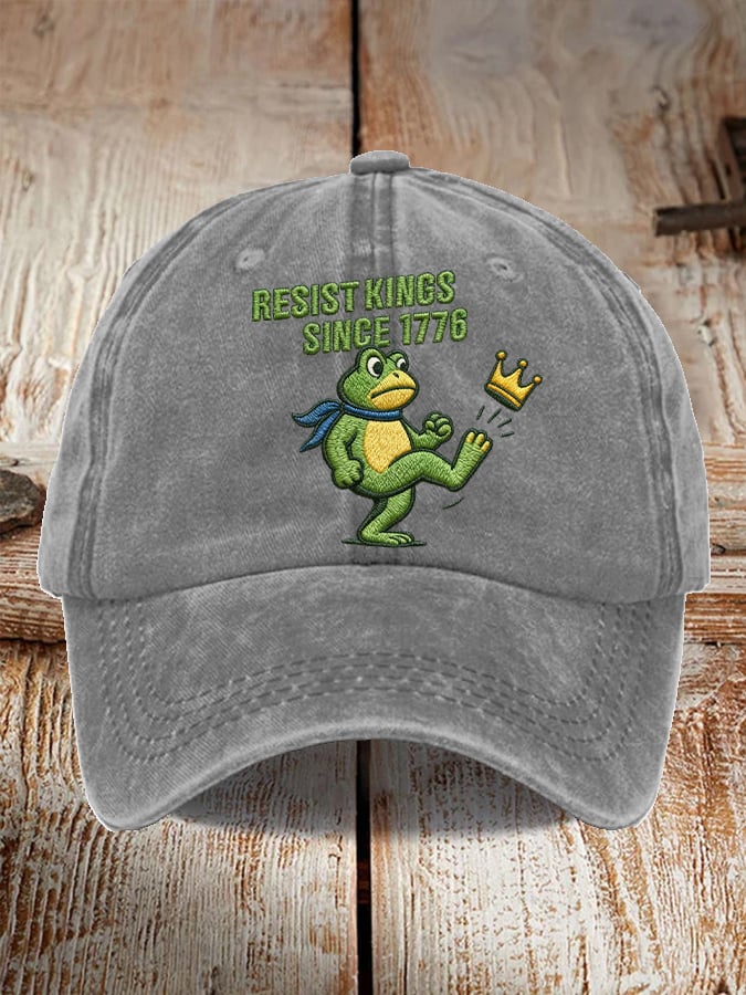 Unisex Resist Frog Baseball Cap