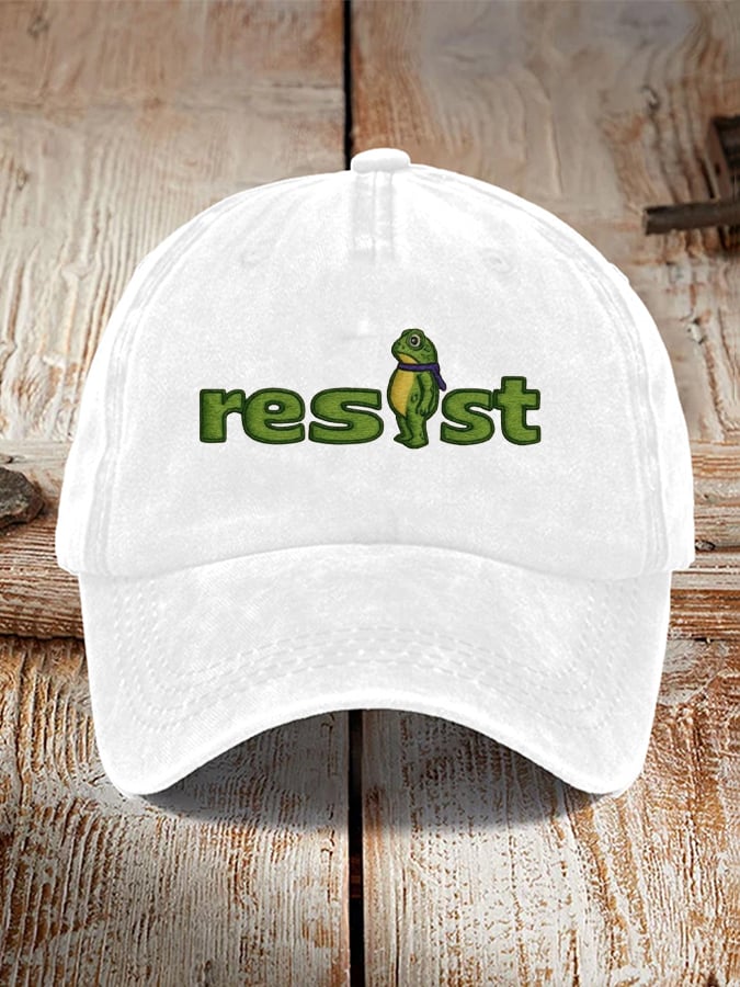 Unisex Portland Frog print hat