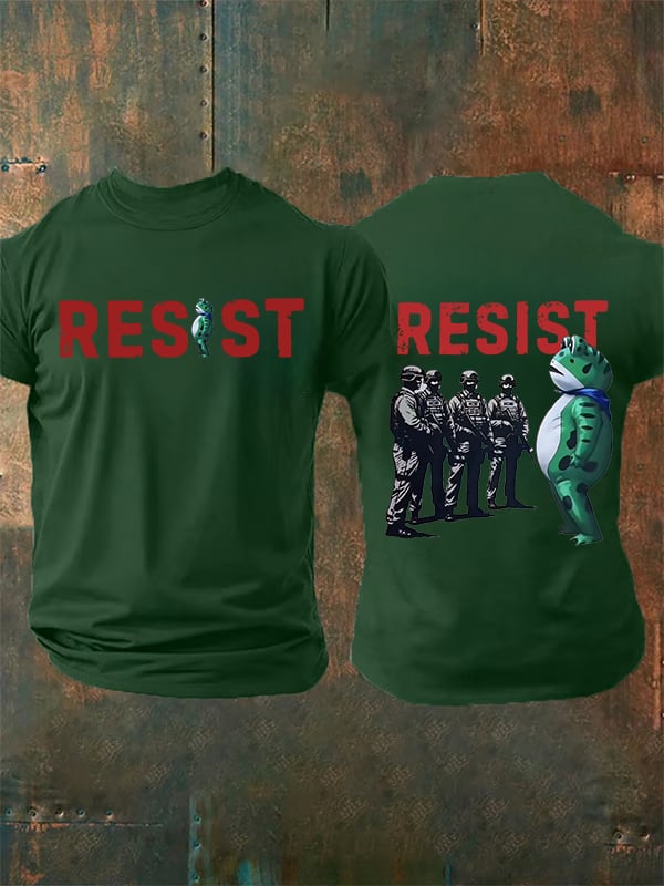 Men's  Portland Frog Resist  Print T-shirt
