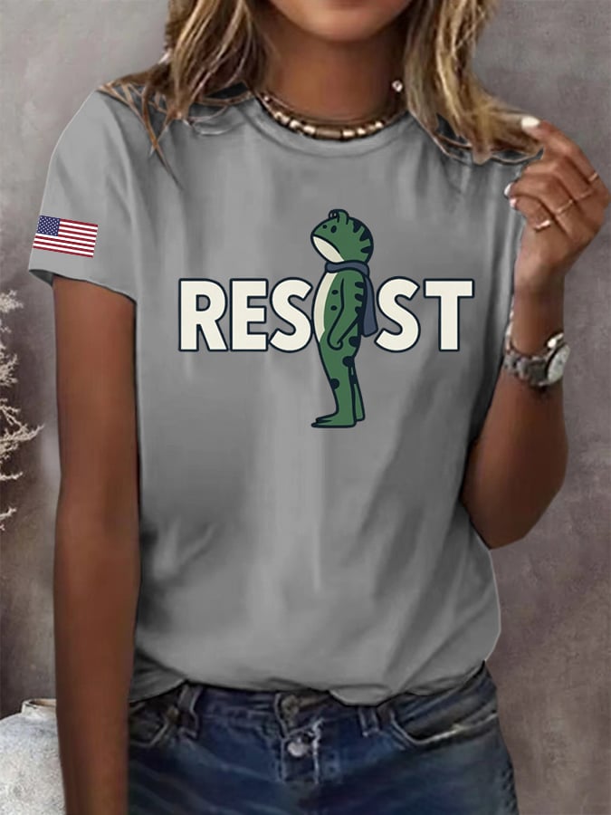 Women's FDT Print Crew Neck T-Shirt