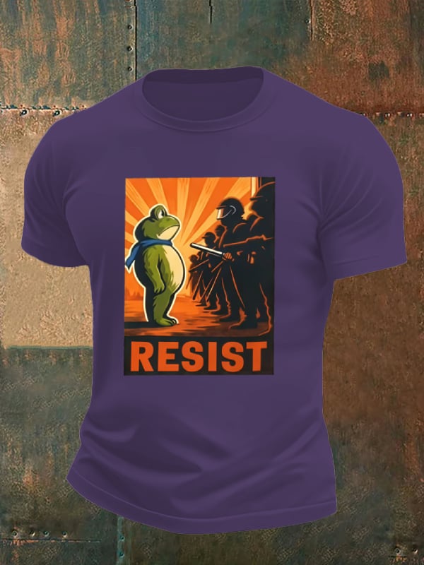 Men's  Portland Frog Resist  Print T-shirt