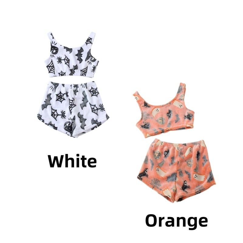💥Halloween Pre 🎃Halloween  vest pajamas set👻