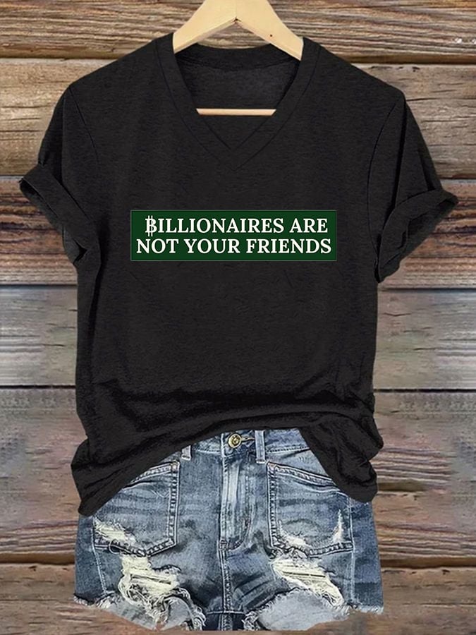 Women's Support Our National Parks Print V-Neck T-Shirt