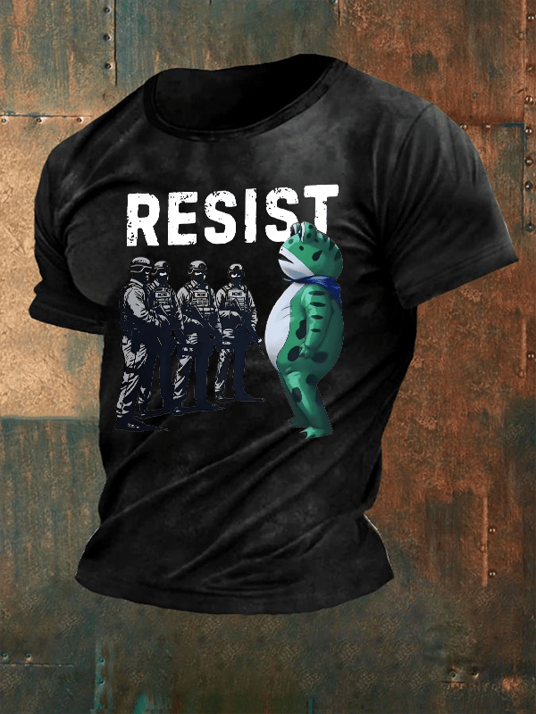 Men's  Portland Frog Resist  print  T-Shirt