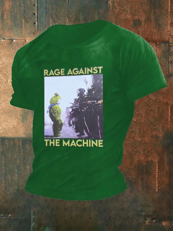 Men's  Portland Frog Art Print T-Shirt