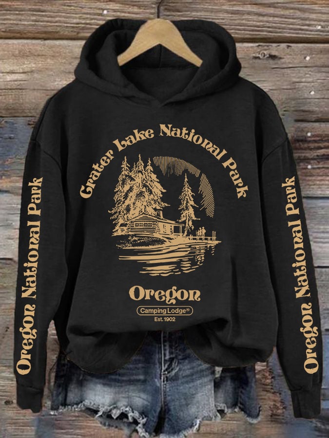 Women's National Parks Printed Sweatshirt
