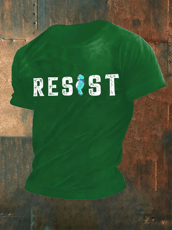 Men's  Portland Frog resist Print T-Shirt