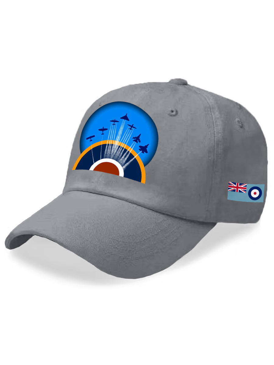 Unisex Vintage RAF Wings Of Freedom Print Hat