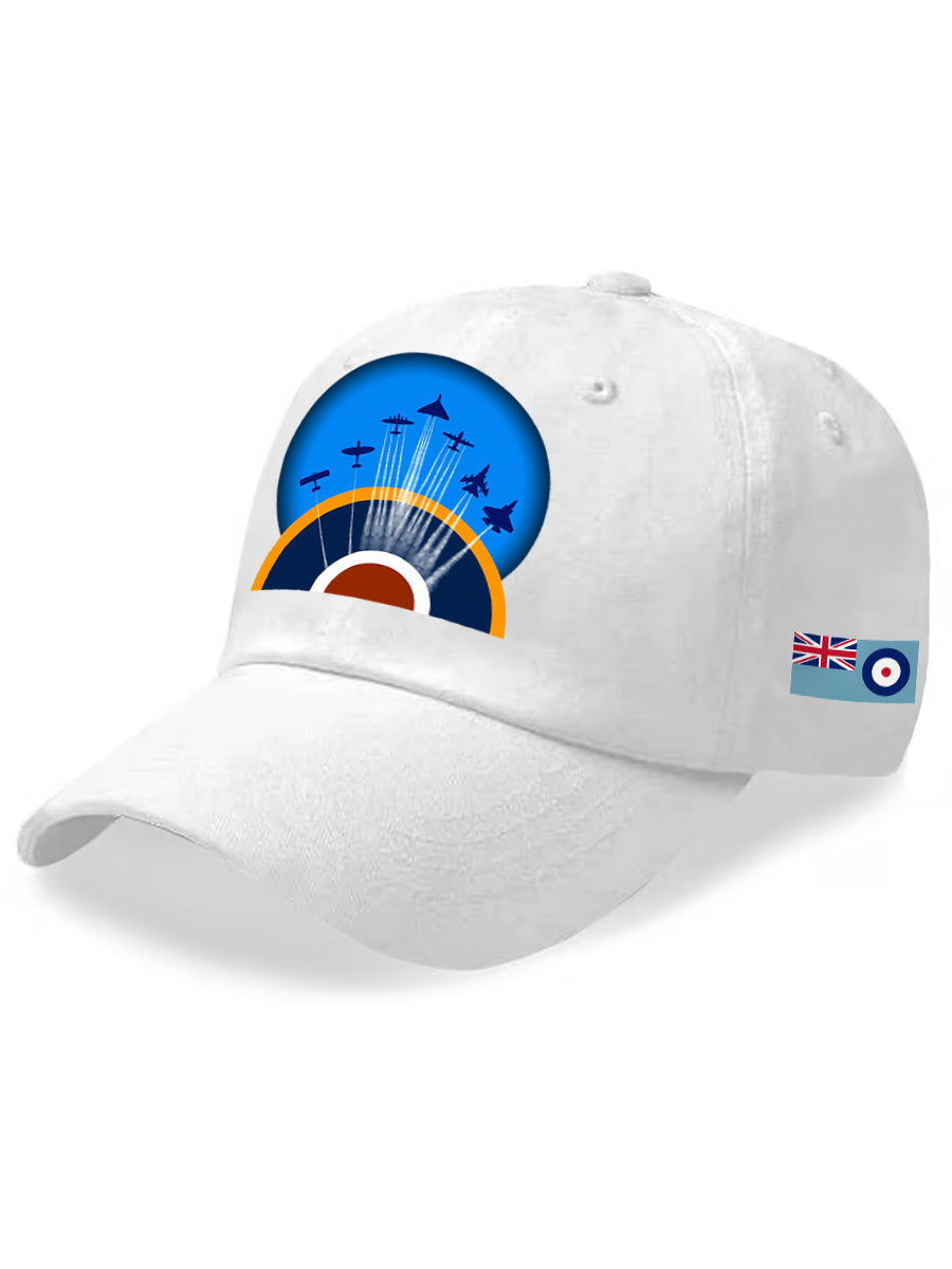 Unisex Vintage RAF Wings Of Freedom Print Hat