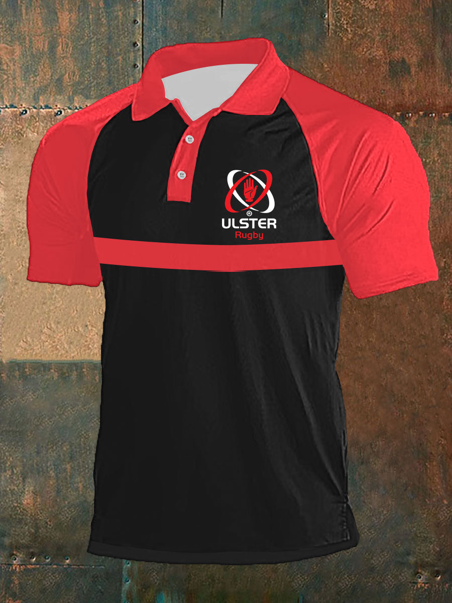 Men's Ulster Rugby Print Casual Top