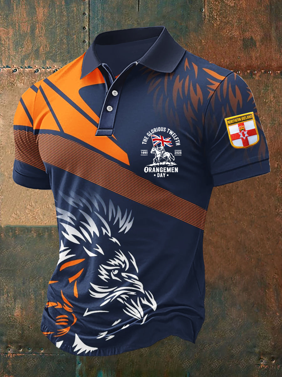Men's Glorious Twelfth King William Of Orangemen Day 1690 2025 T-Shirt