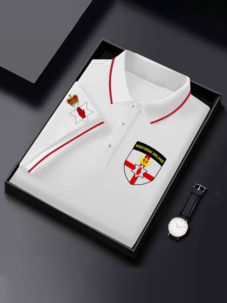 Men's Northern Ireland Printed Casual Short Sleeve Top