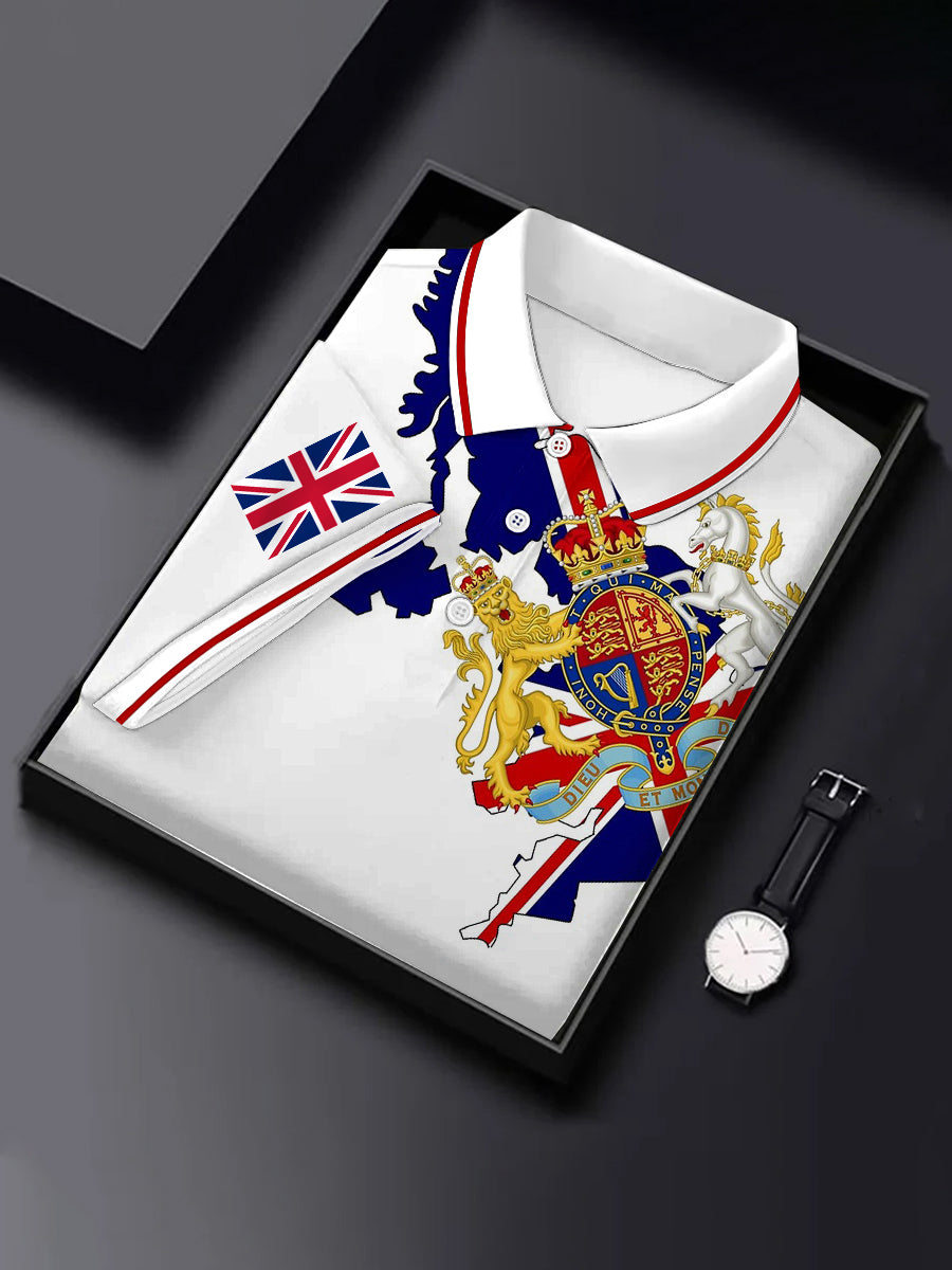 Men's United Kingdom Print Short Sleeve Shirt