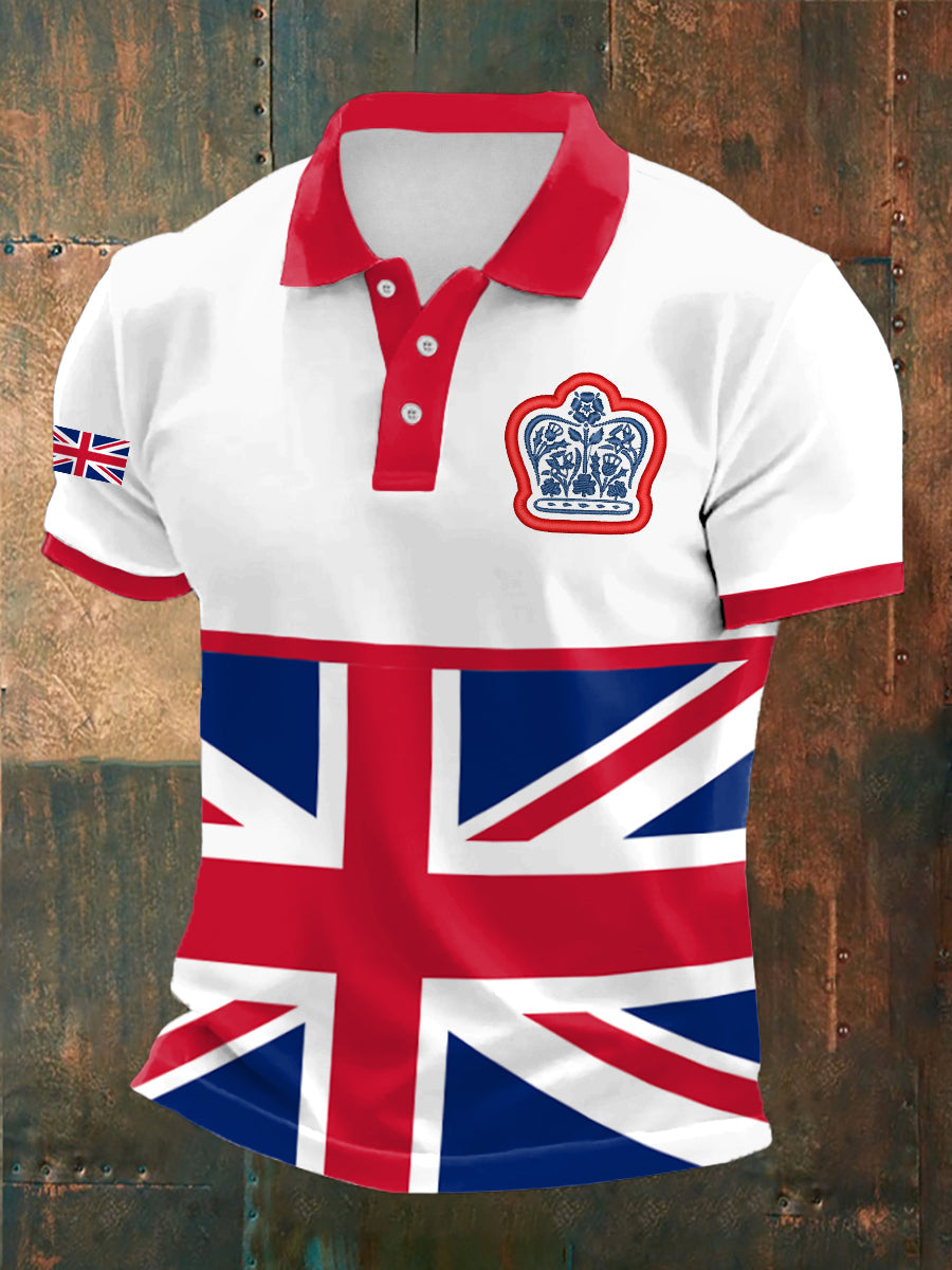 Men's United Kingdom Print Short Sleeve Shirt