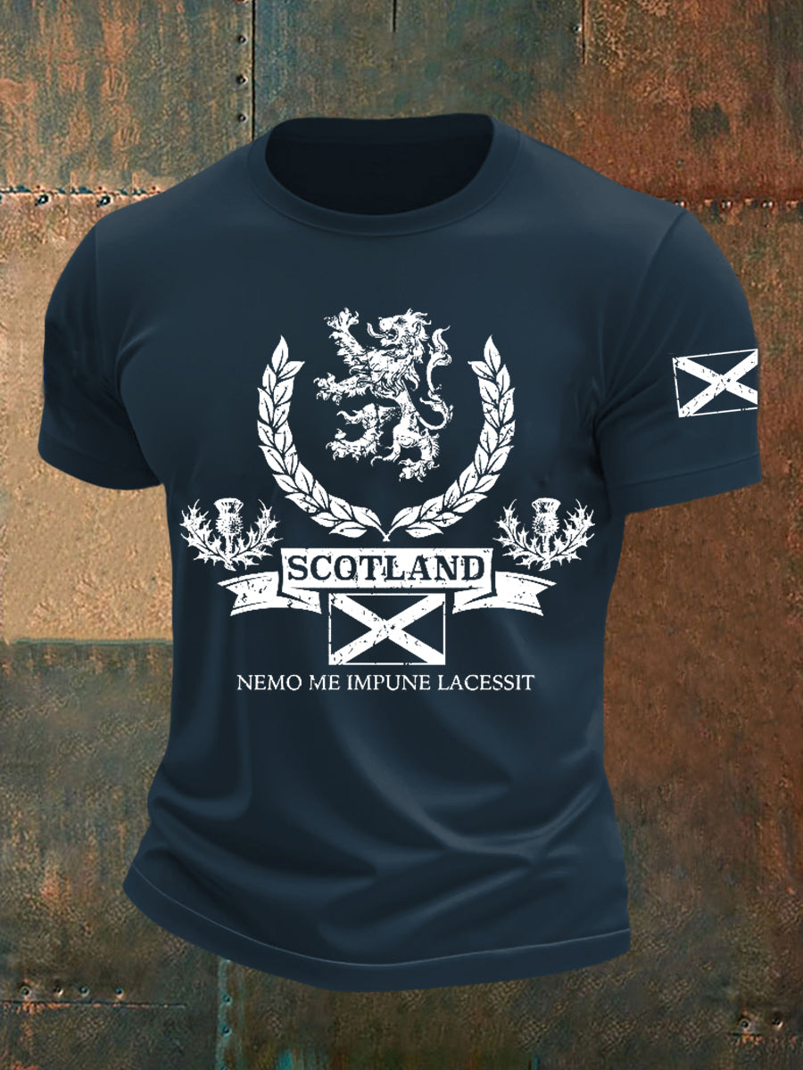 Men'sScotland Short-sleeved T-shirt