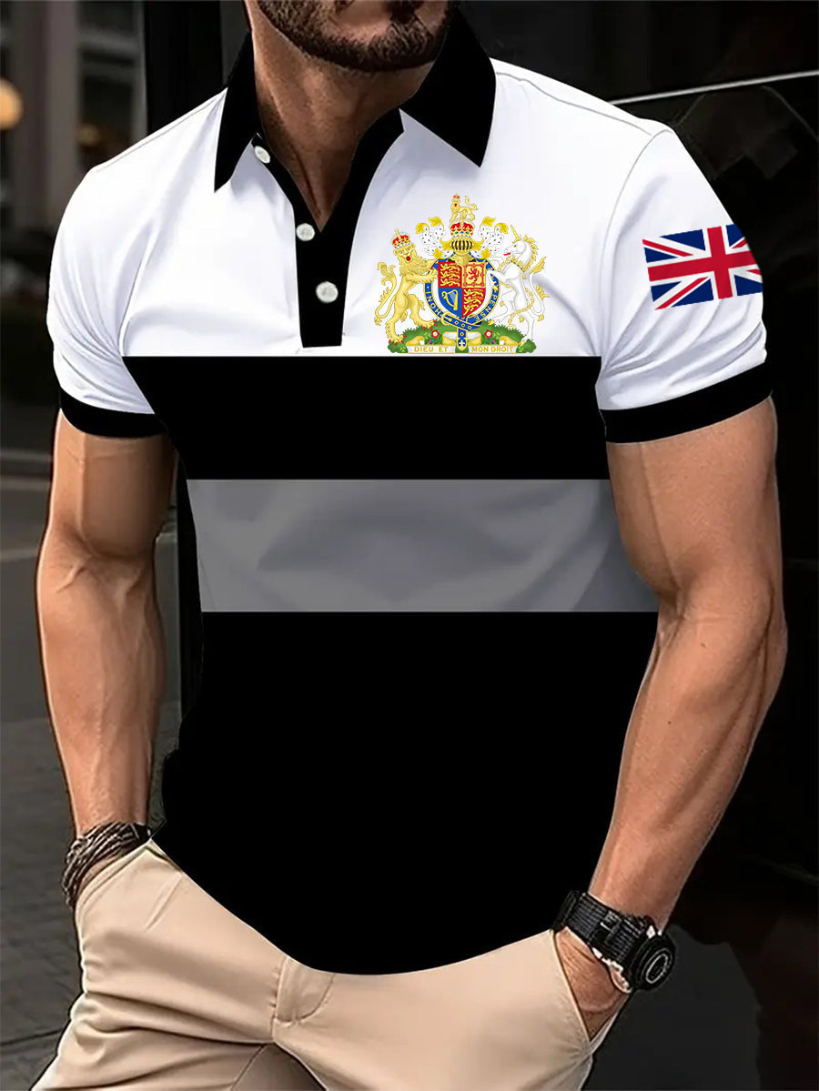 Men's United Kingdom Print short sleeve shirt