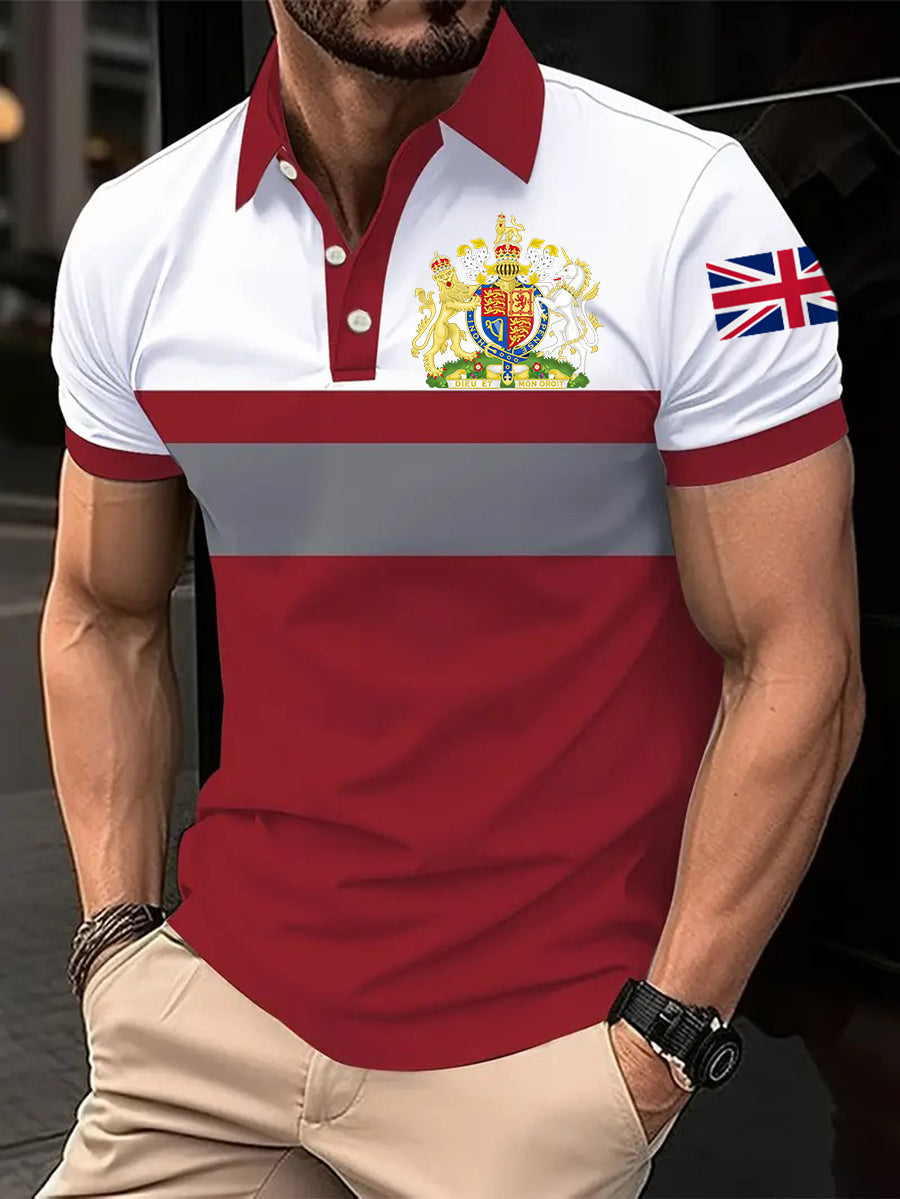 Men's United Kingdom Print short sleeve shirt