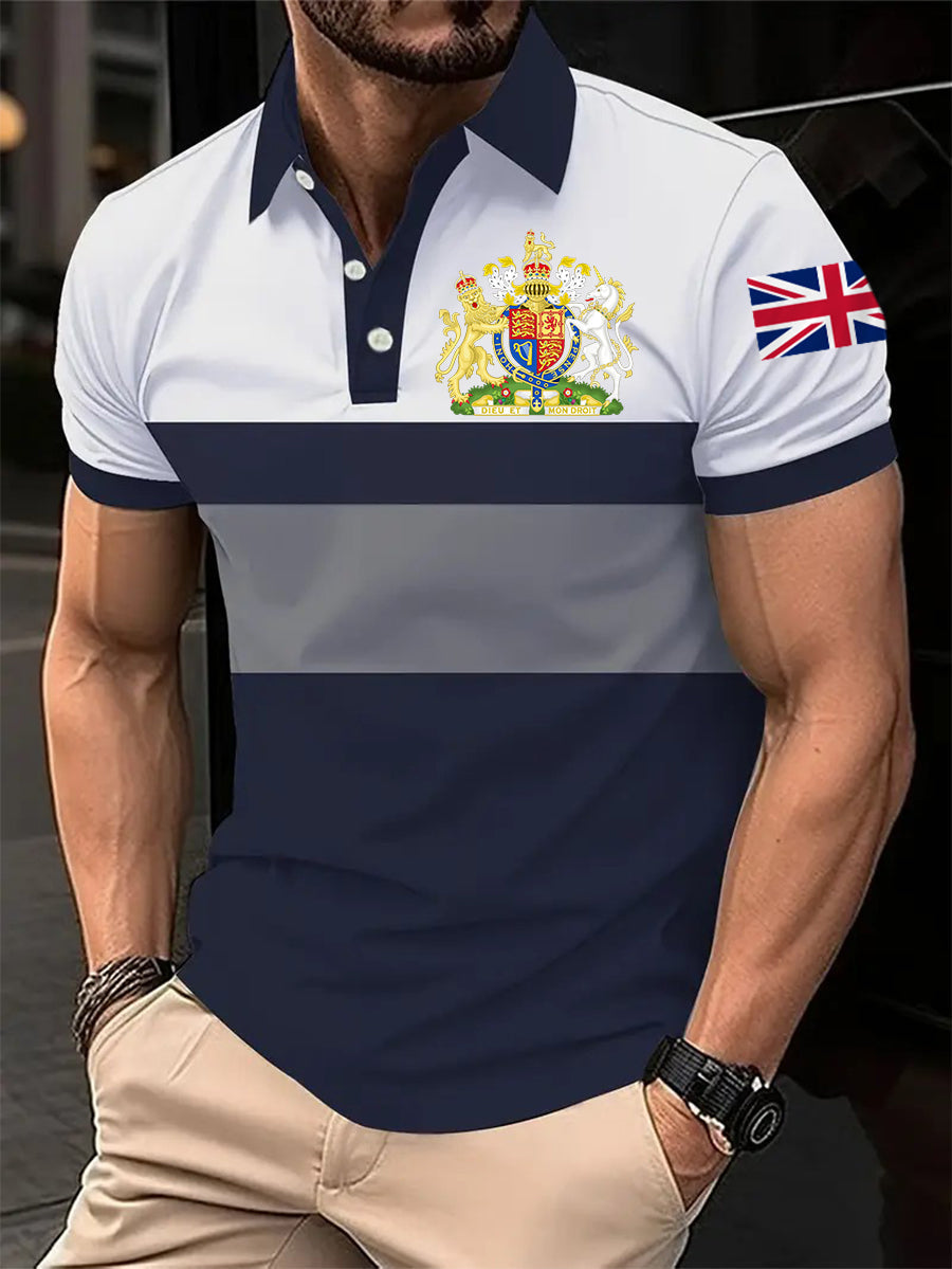 Men's United Kingdom Print short sleeve shirt