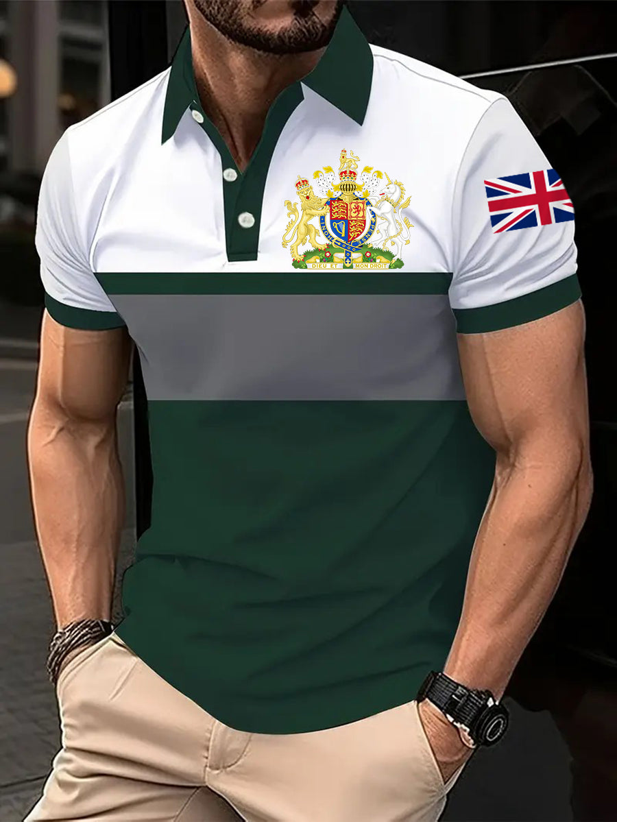 Men's United Kingdom Print short sleeve shirt