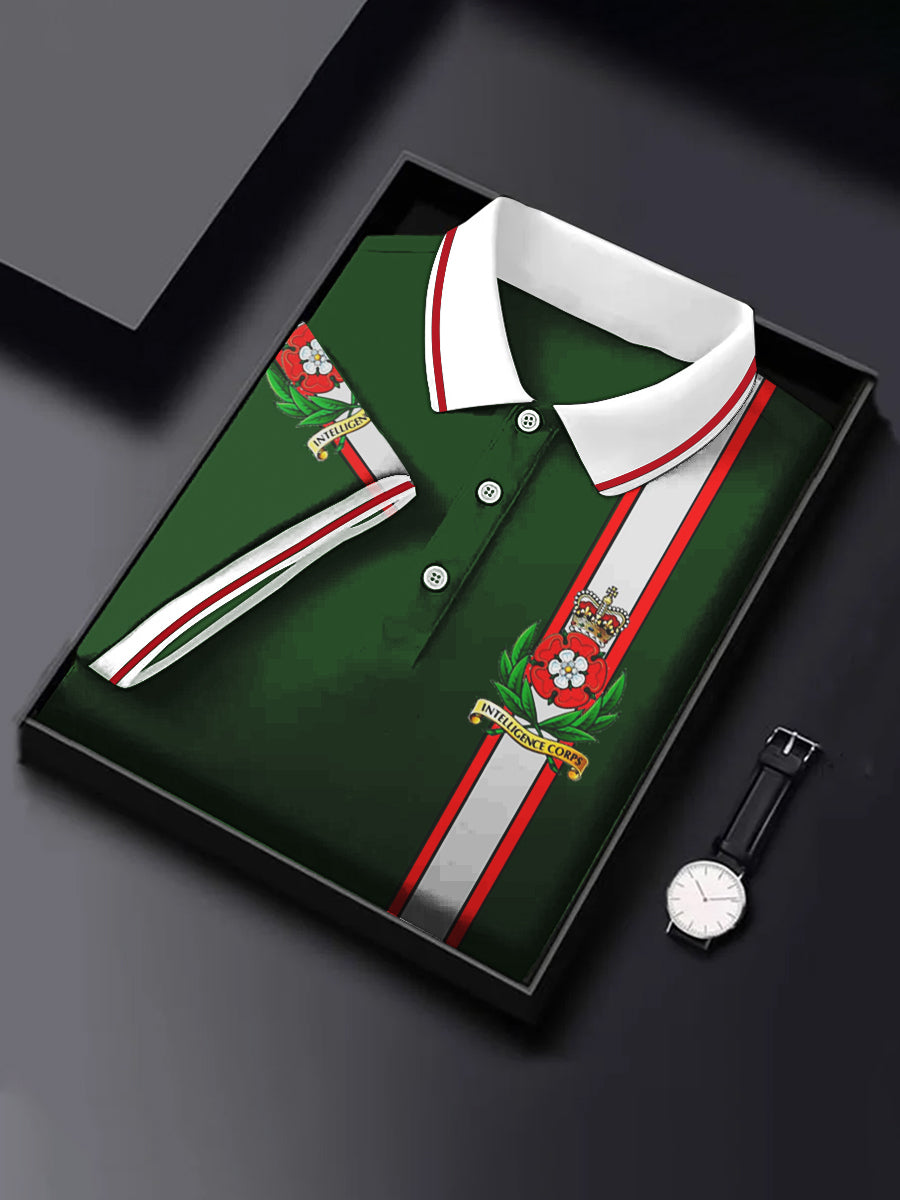 Men's Business Style Badge Top