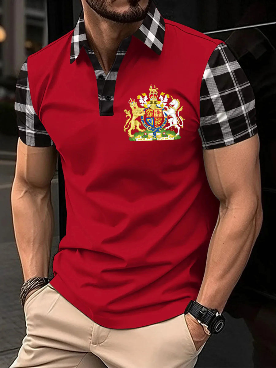 Men's United Kingdom Print short sleeve shirt