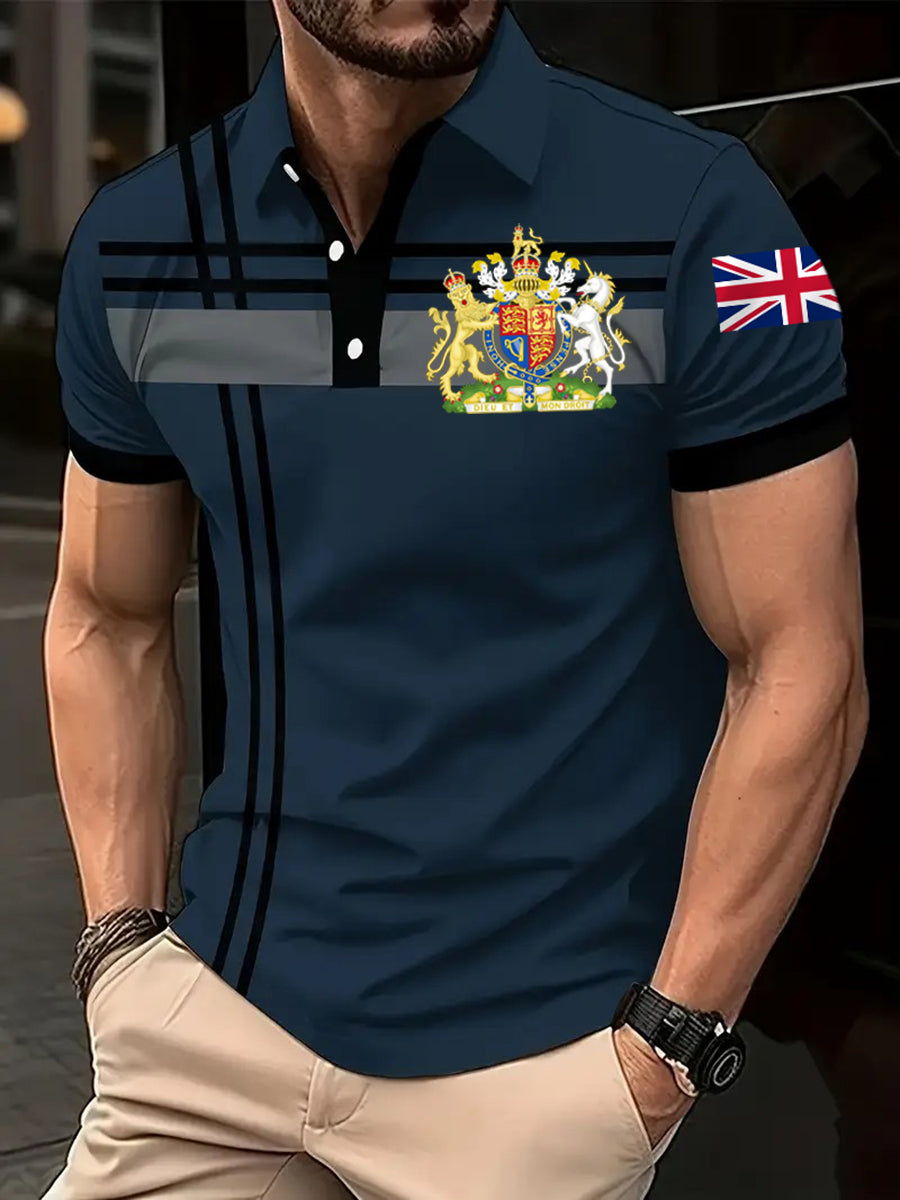 Men's United Kingdom Print short sleeve shirt