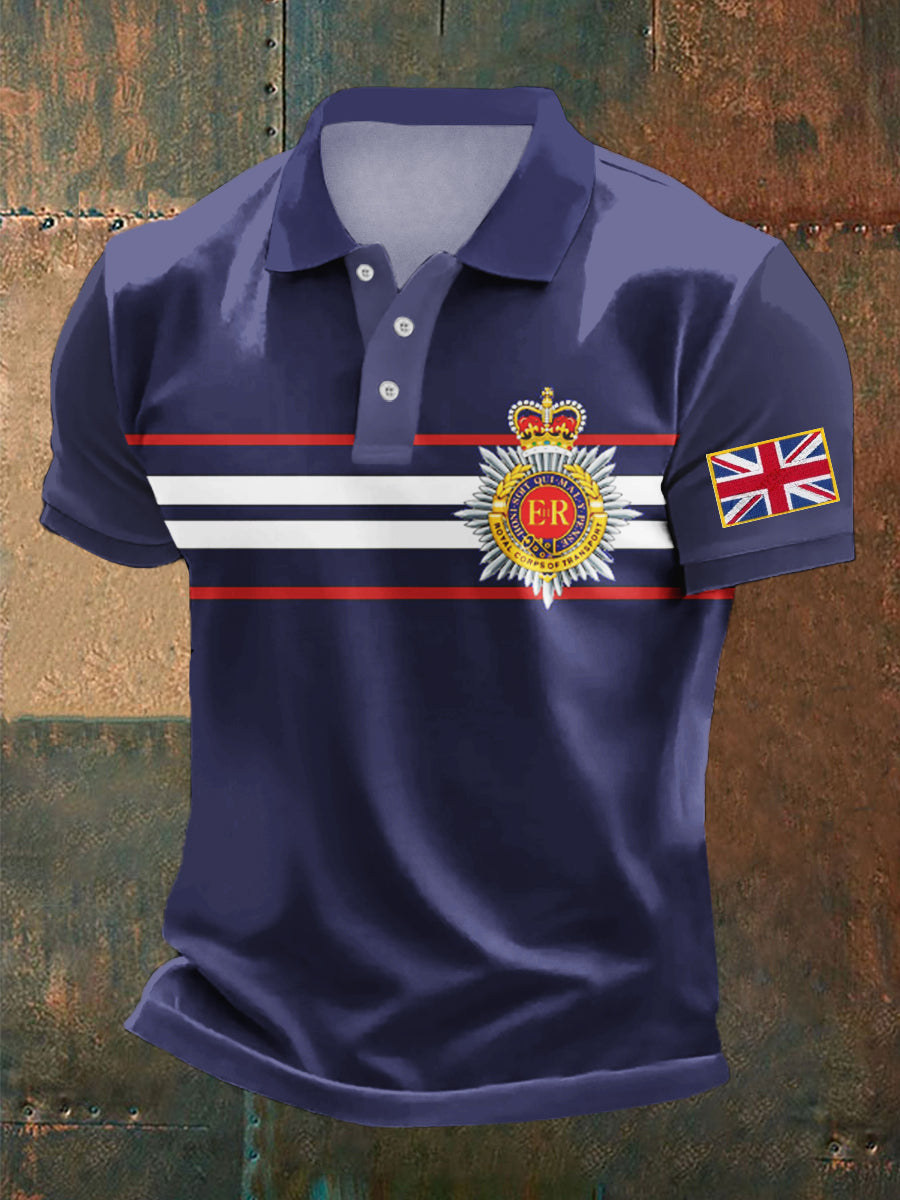 Men's Business Style Badge Top