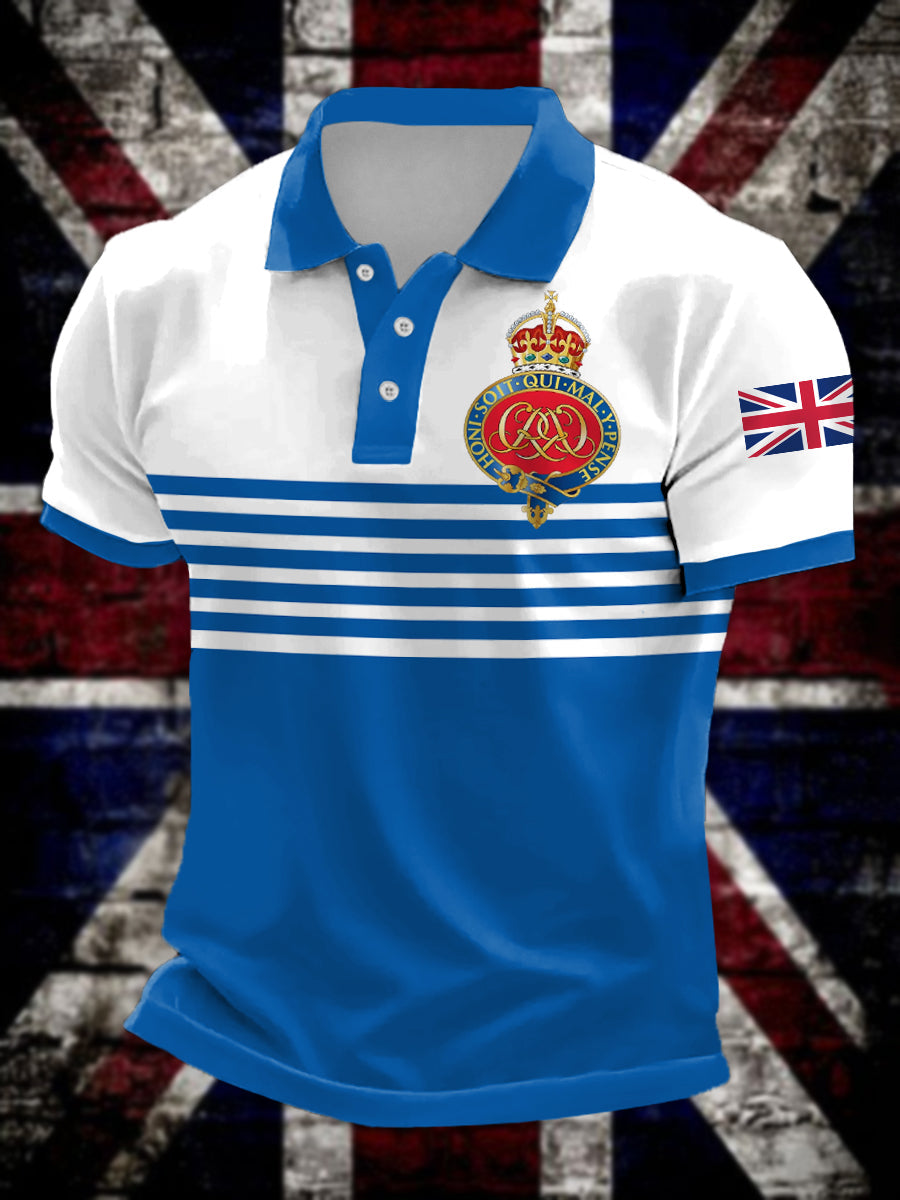 Men's Grenadier Guard Print short sleeve shirt