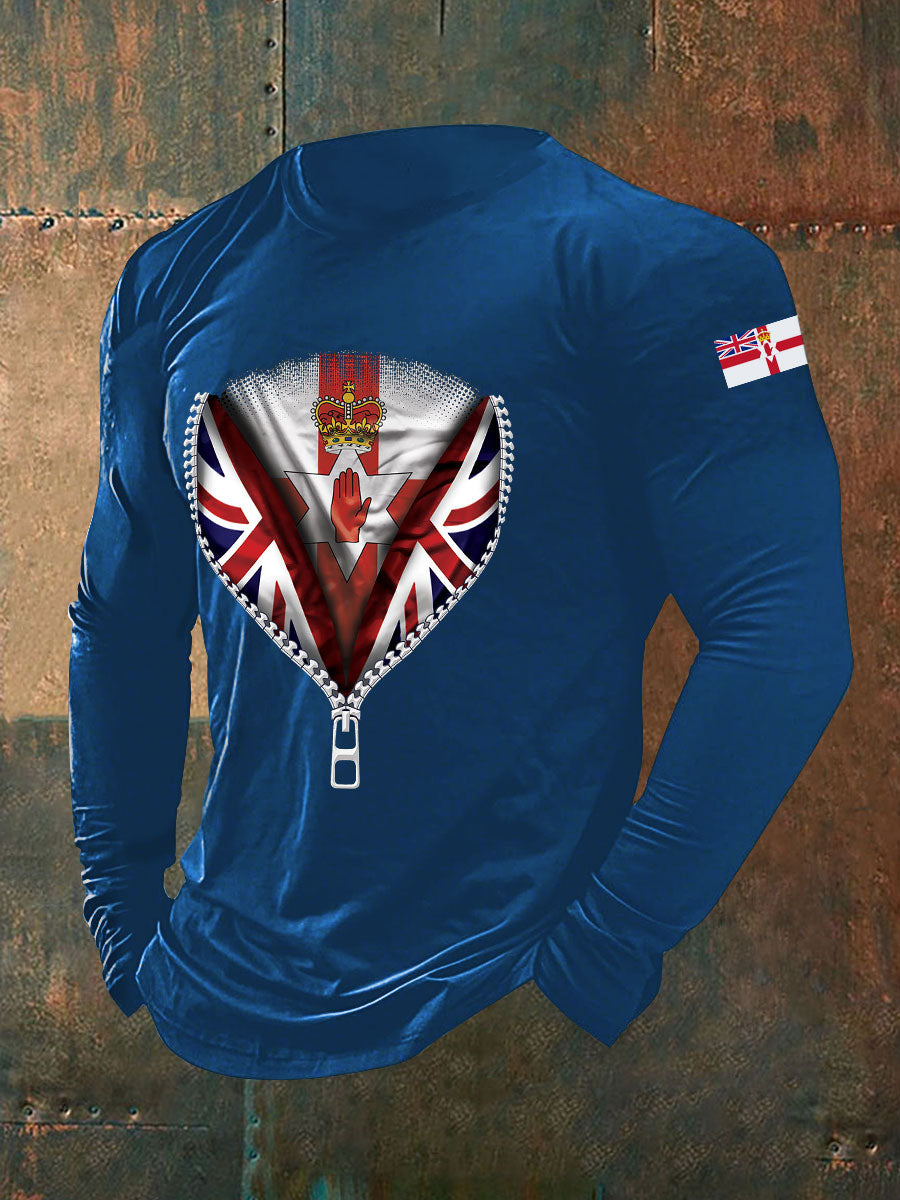 Men's Northern Ireland Printed Casual T-Shirt