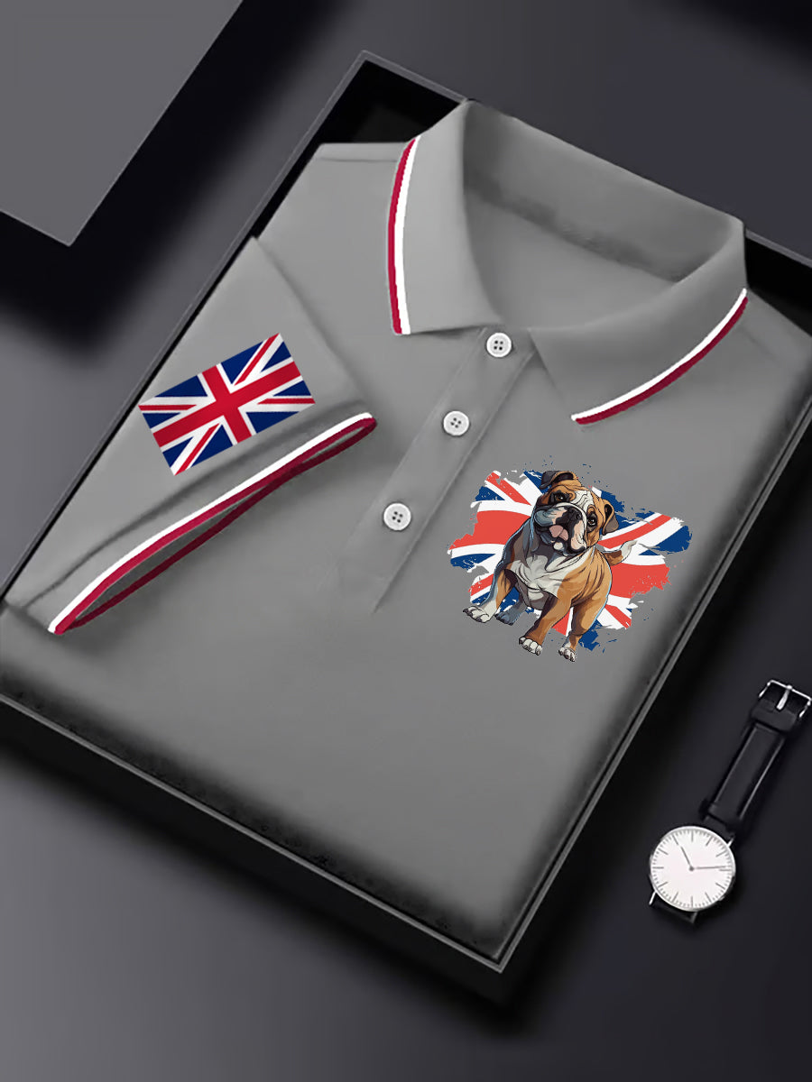 Men's Vintage British Bulldog Casual Shirt