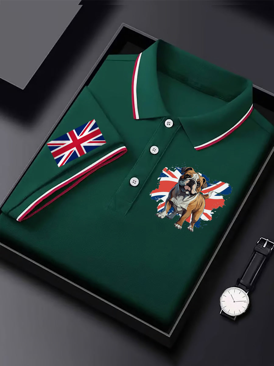 Men's Vintage British Bulldog Casual Shirt