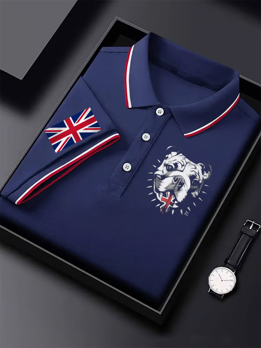 Men's Vintage British Bulldog Casual Shirt