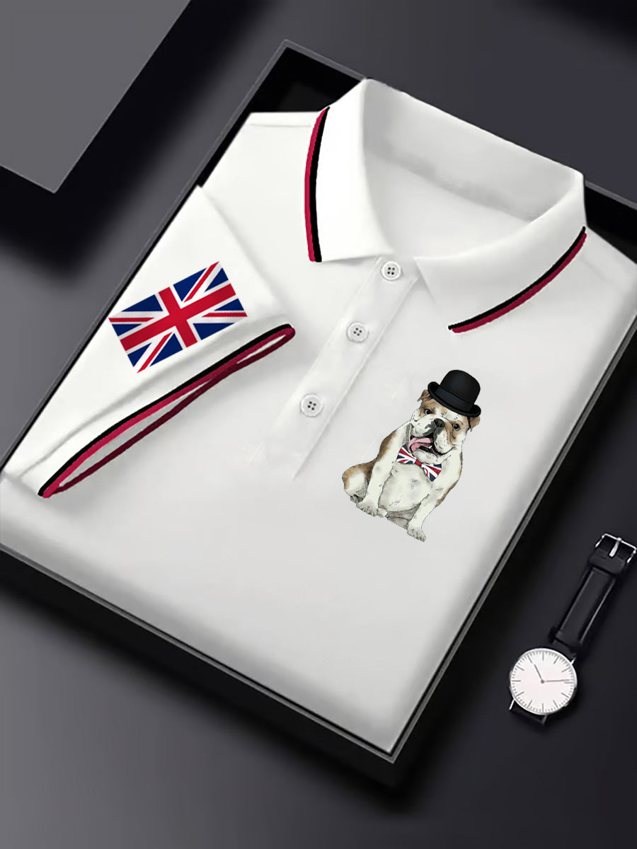 Men's Vintage British Bulldog Casual Shirt