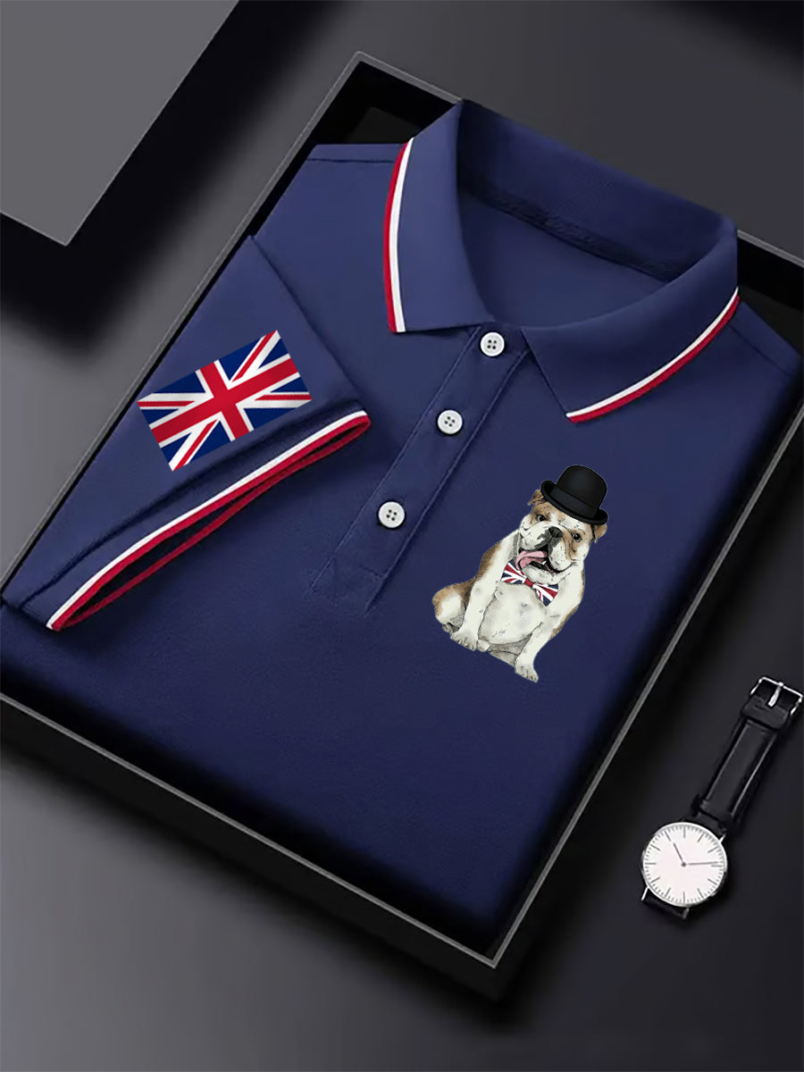 Men's Vintage British Bulldog Casual Shirt