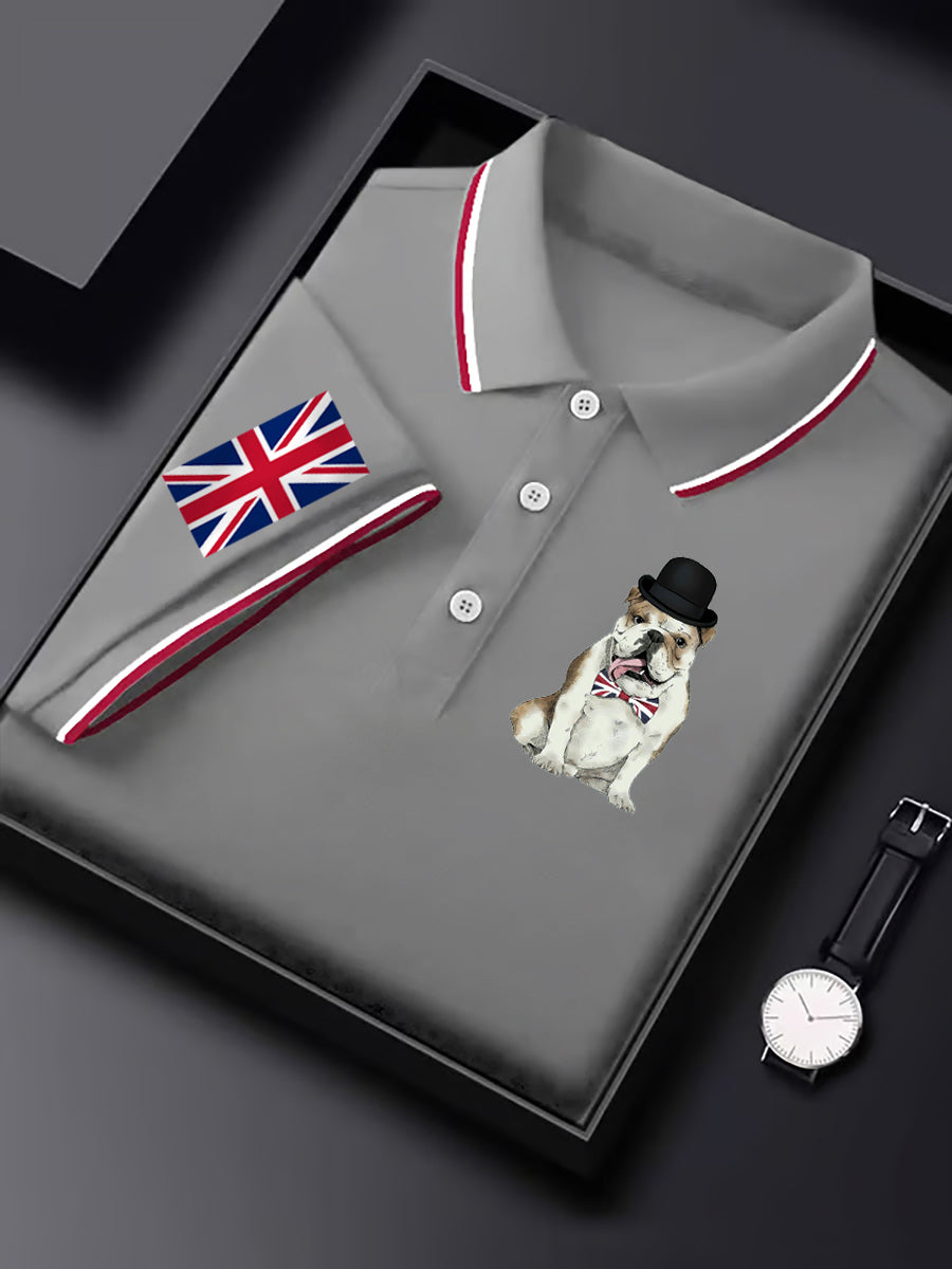 Men's Vintage British Bulldog Casual Shirt