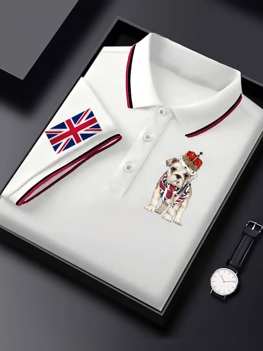 Men's Vintage British Bulldog Casual Shirt