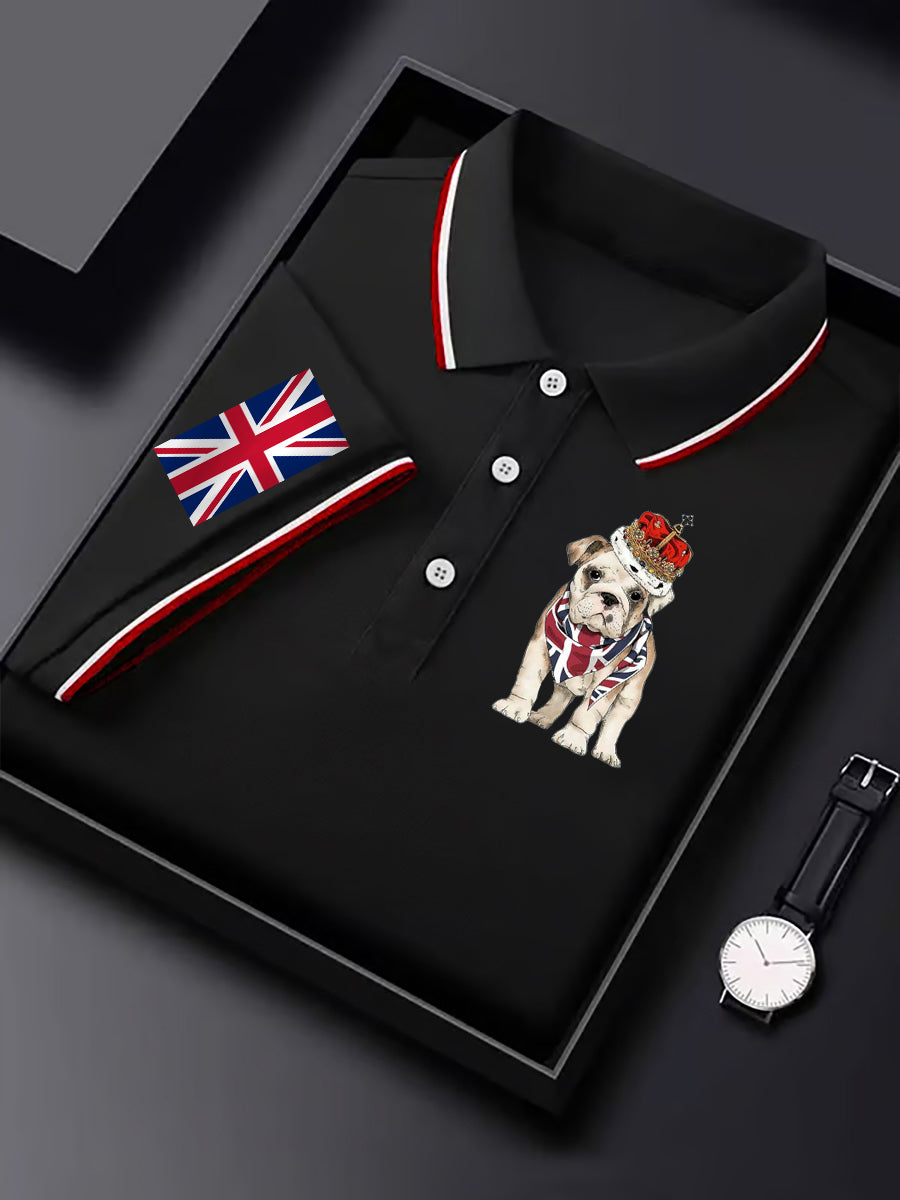 Men's Vintage British Bulldog Casual Shirt