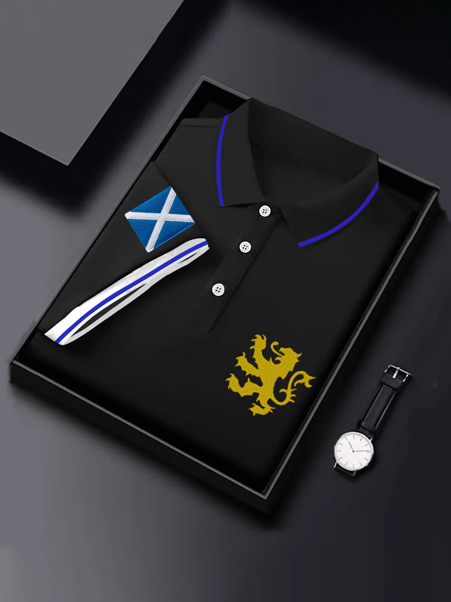 Men's Scottish Flag Short Sleeves Top