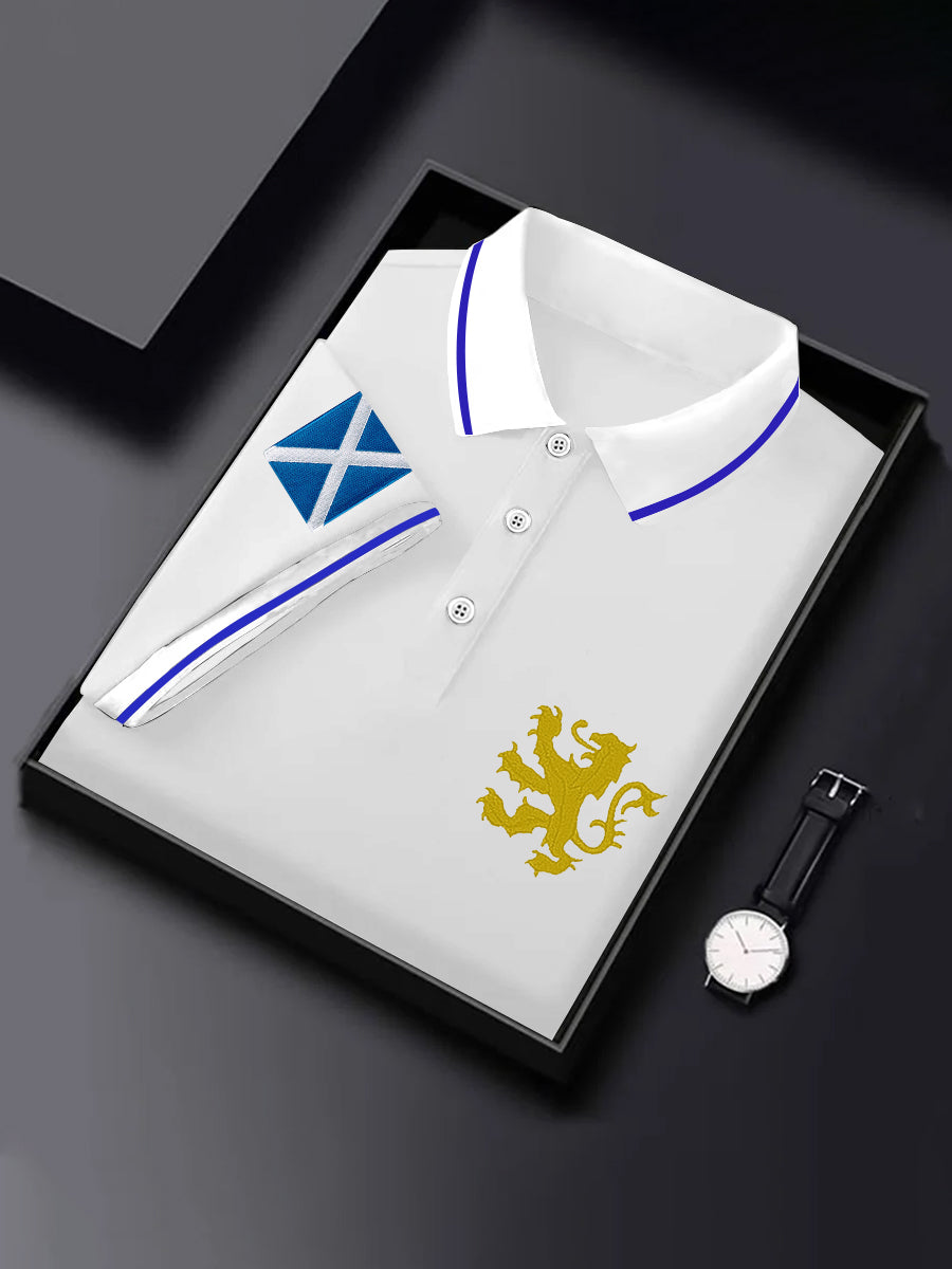 Men's Scottish Flag Short Sleeves Top