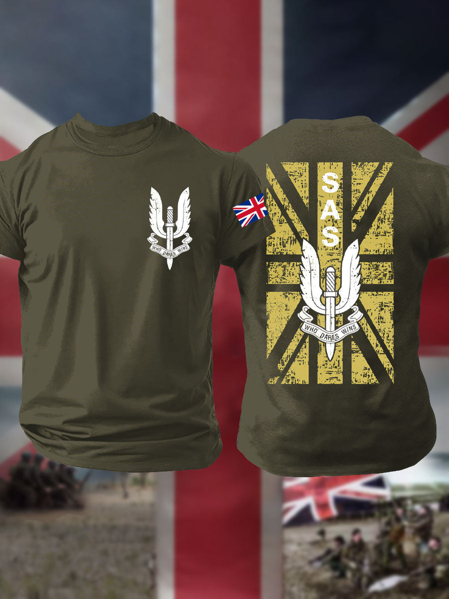 Men's SAS Special Air Service Printed T-shirt