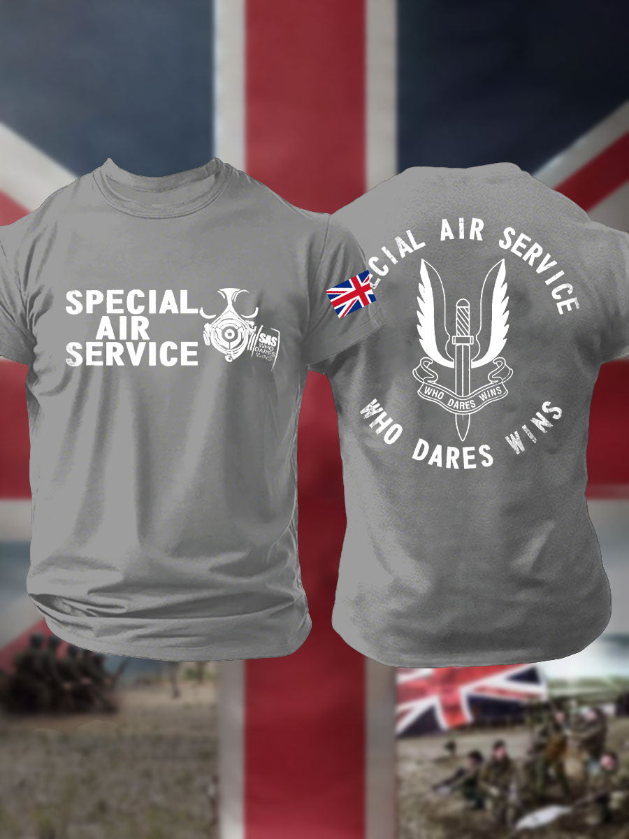 Men's SAS Special Air Service Printed T-shirt