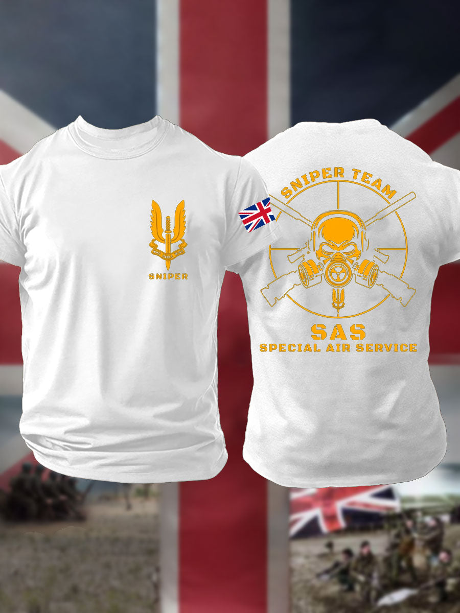 Men's SAS Special Air Service Printed T-shirt