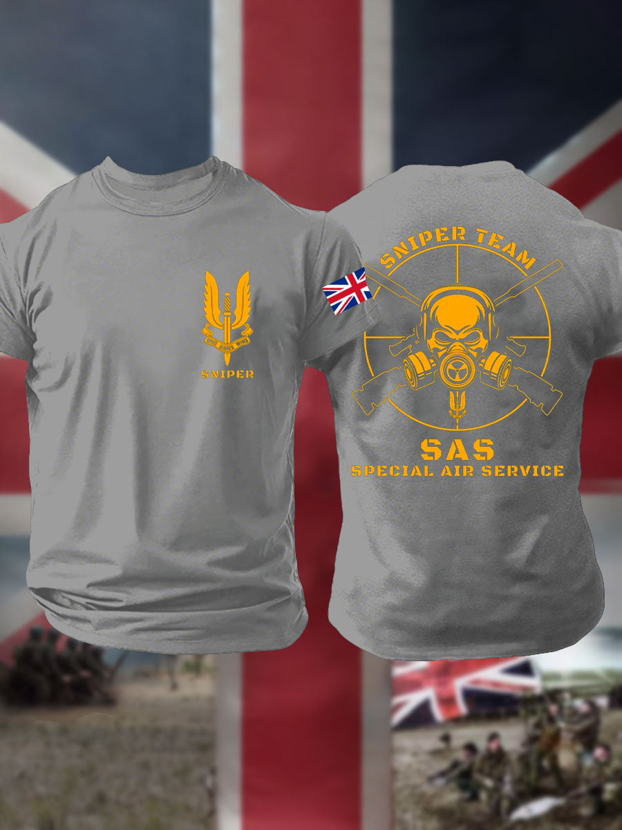 Men's SAS Special Air Service Printed T-shirt