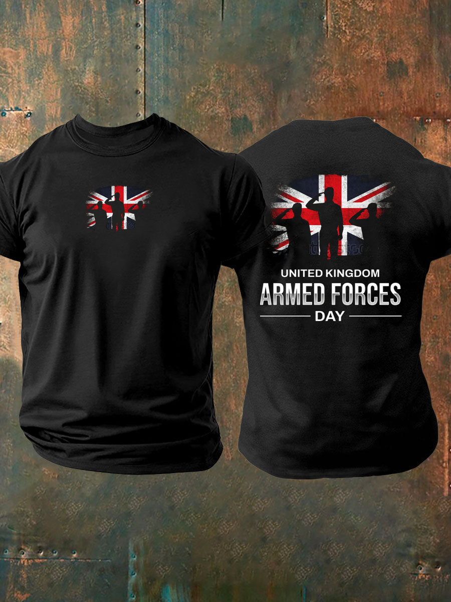 Men's UK Armed Forces Printed T-shirt