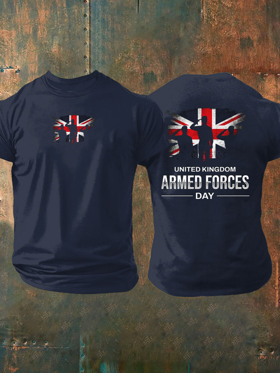Men's UK Armed Forces Printed T-shirt