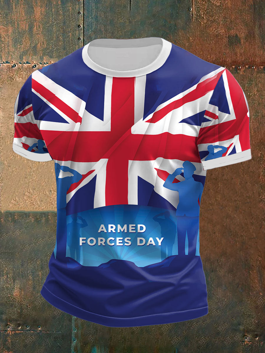 Men's UK Armed Forces Printed T-shirt