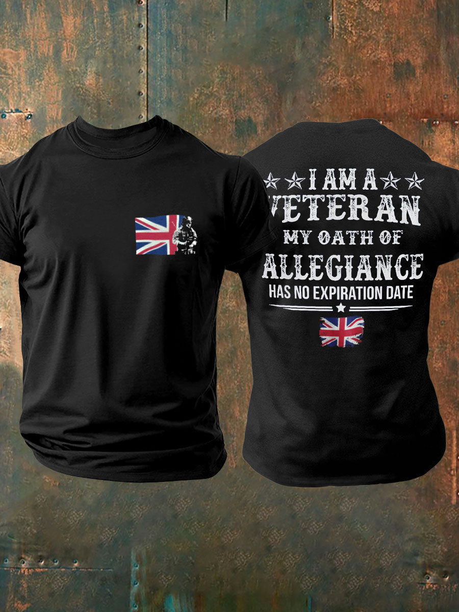 Men's UK Armed Forces Printed T-shirt