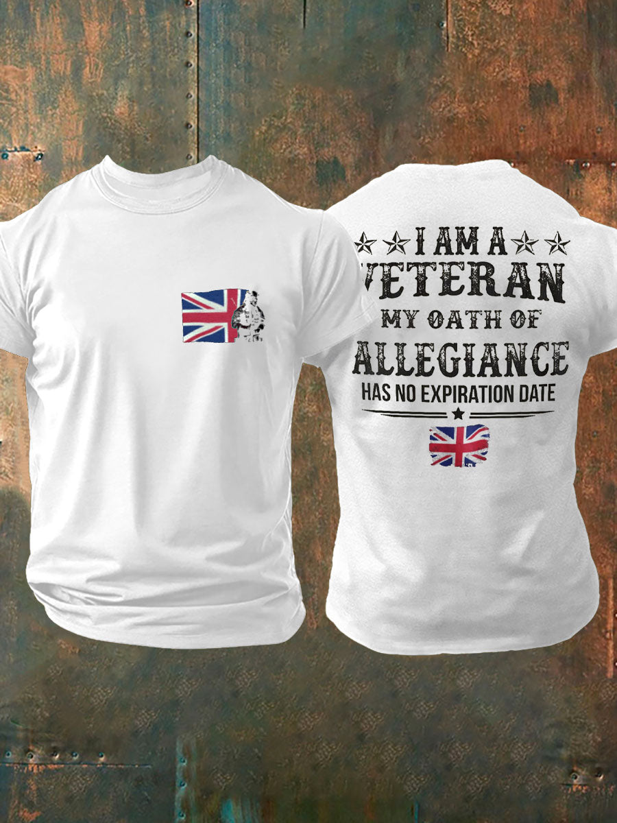 Men's UK Armed Forces Printed T-shirt