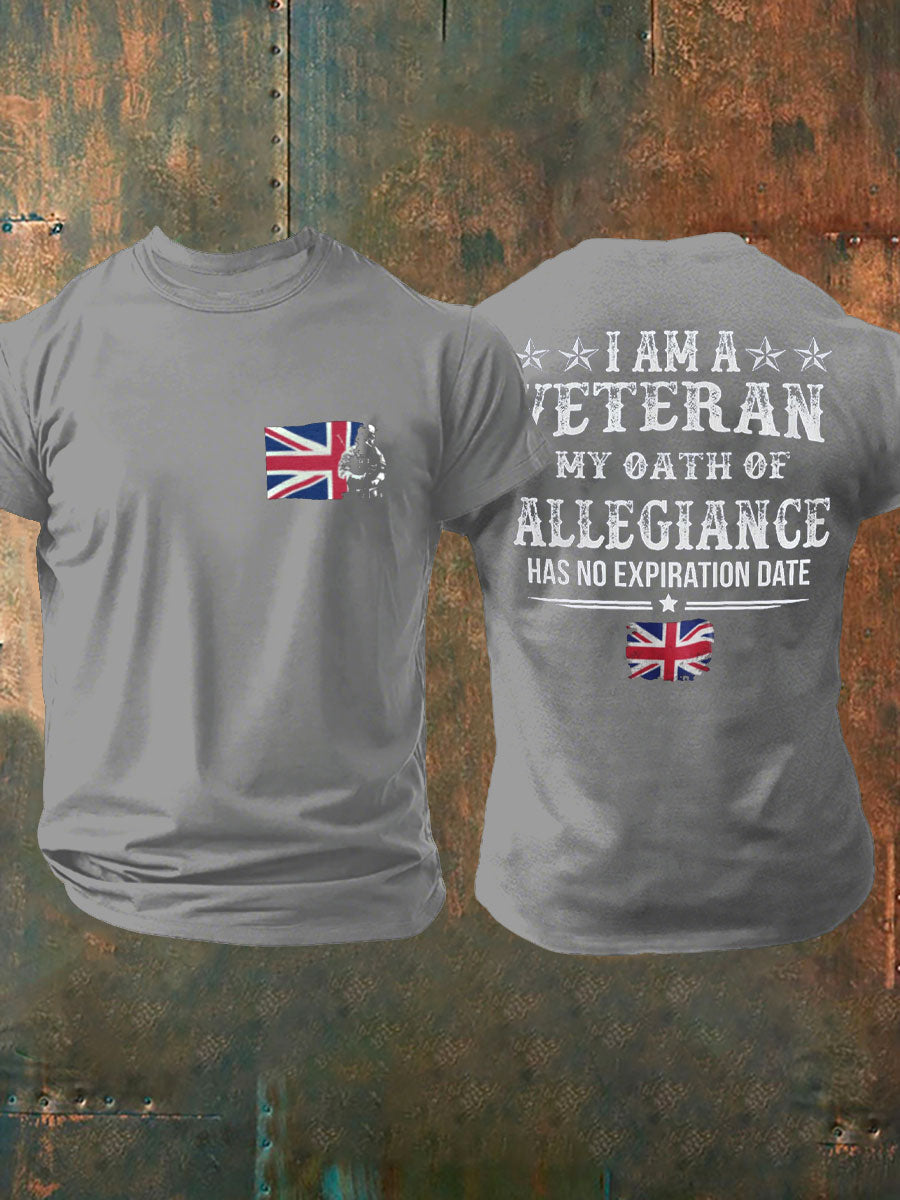 Men's UK Armed Forces Printed T-shirt