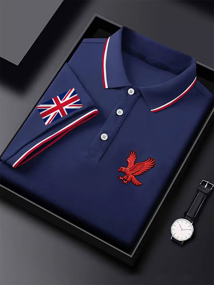 Men's Business Style Badge Top